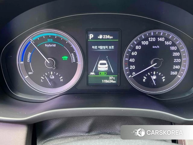 Hyundai Grandeur IG Hybrid 2018 Серый из Кореи, фото 4