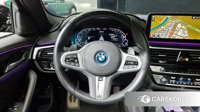 BMW 5 Series (G30) 2023 Черный из Кореи, фото 4