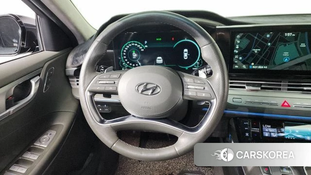 Hyundai The New Grandeur IG Hybrid 2019 Синий из Кореи, фото 4