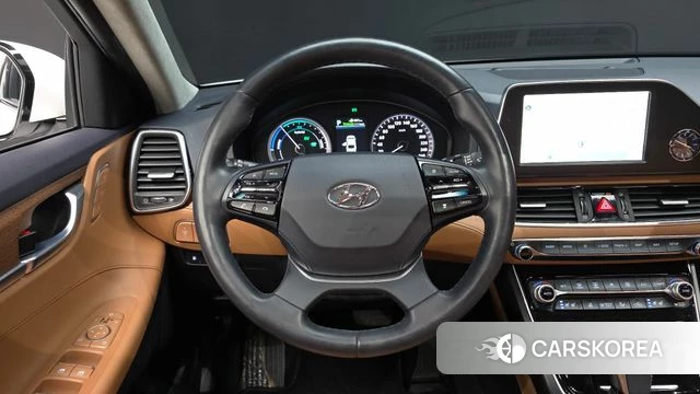 Hyundai Grandeur IG Hybrid 2019 Белый из Кореи, фото 4