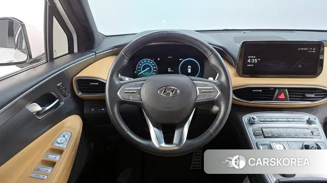 Hyundai The New Santa Fe 2023 Белый из Кореи, фото 4