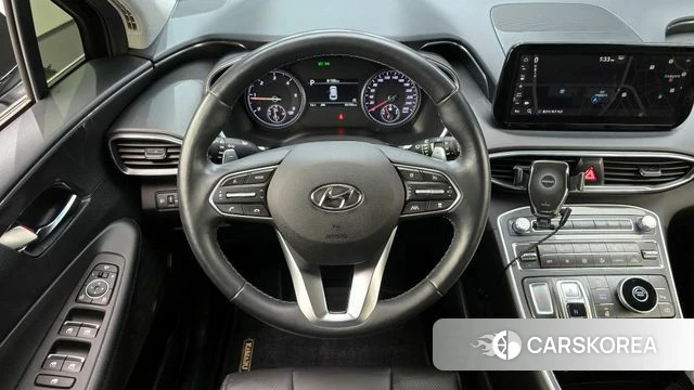 Hyundai The New Santa Fe 2021 Черный из Кореи, фото 4