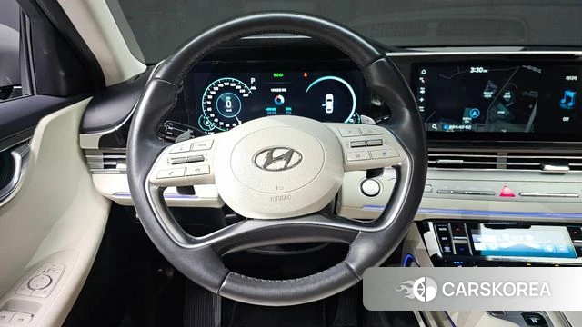Hyundai The New Grandeur IG Hybrid 2022 Серебристо-серый из Кореи, фото 4