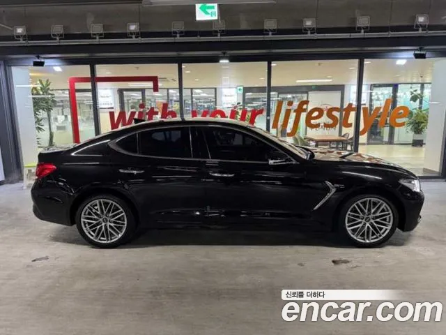 Genesis G70 2019 Черный из Кореи, фото 4