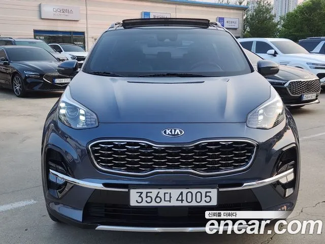 Kia Sportage The Bold 2020 Синий из Кореи, фото 4