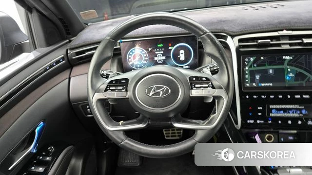 Hyundai Tucson Hybrid (NX4) 2022 Серый из Кореи, фото 4