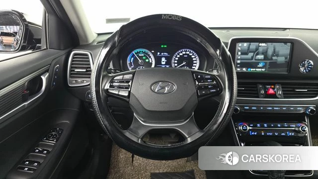 Hyundai Grandeur IG Hybrid 2019 Черный из Кореи, фото 4