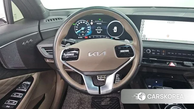 Kia K8 Hybrid 2022 Белый из Кореи, фото 4