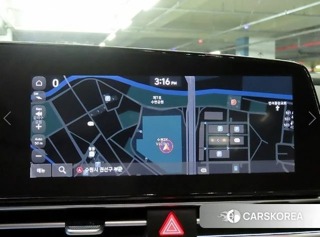 Hyundai Avante Hybrid (CN7) 2022 Синий из Кореи, фото 4