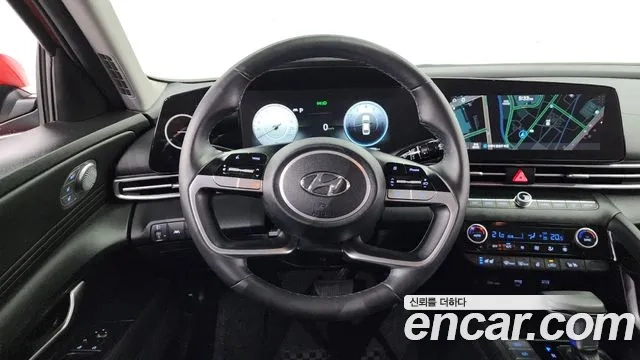 Hyundai Avante (CN7) 2021 Красный из Кореи, фото 4