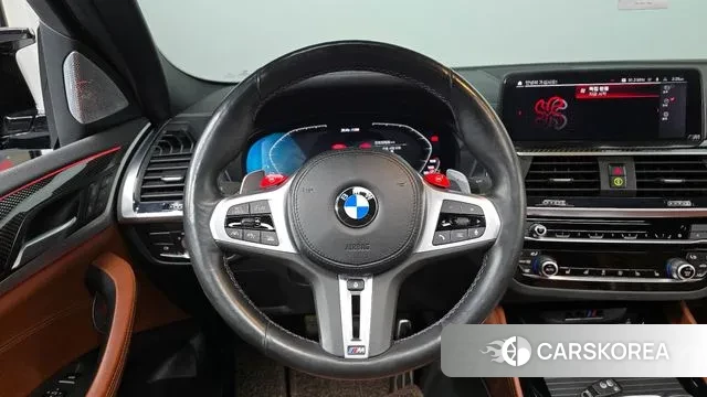 BMW X4M (G02) 2021 Черный из Кореи, фото 4