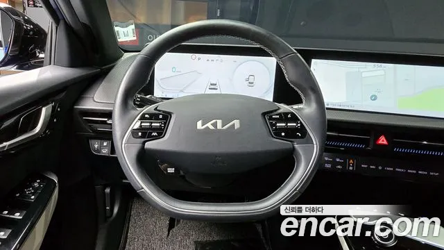 Kia EV6 2021 Синий из Кореи, фото 4