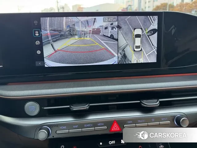 Hyundai Grandeur Hybrid (GN7) 2023 Белый из Кореи, фото 4