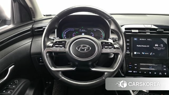 Hyundai Tucson Hybrid (NX4) 2021 Серый из Кореи, фото 4