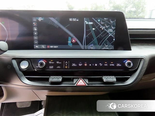 Kia K8 Hybrid 2022 Черный из Кореи, фото 4