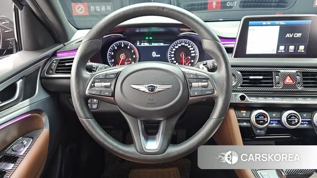 Genesis G70 2019 Синий из Кореи, фото 4