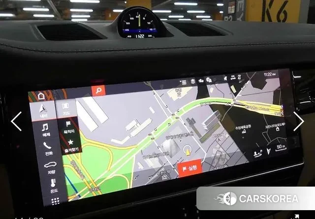 Porsche Cayenne (PO536) 2021 Синий из Кореи, фото 4