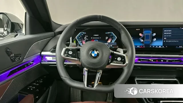 BMW 7 Series (G70) 2025 Черный из Кореи, фото 4