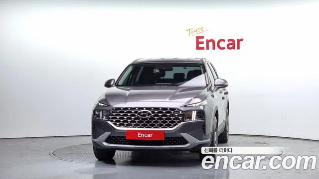 Hyundai The New Santa Fe 2022 Серый из Кореи, фото 4