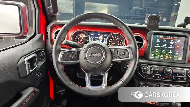 Jeep Wrangler (JL) 2022 Красный из Кореи, фото 4