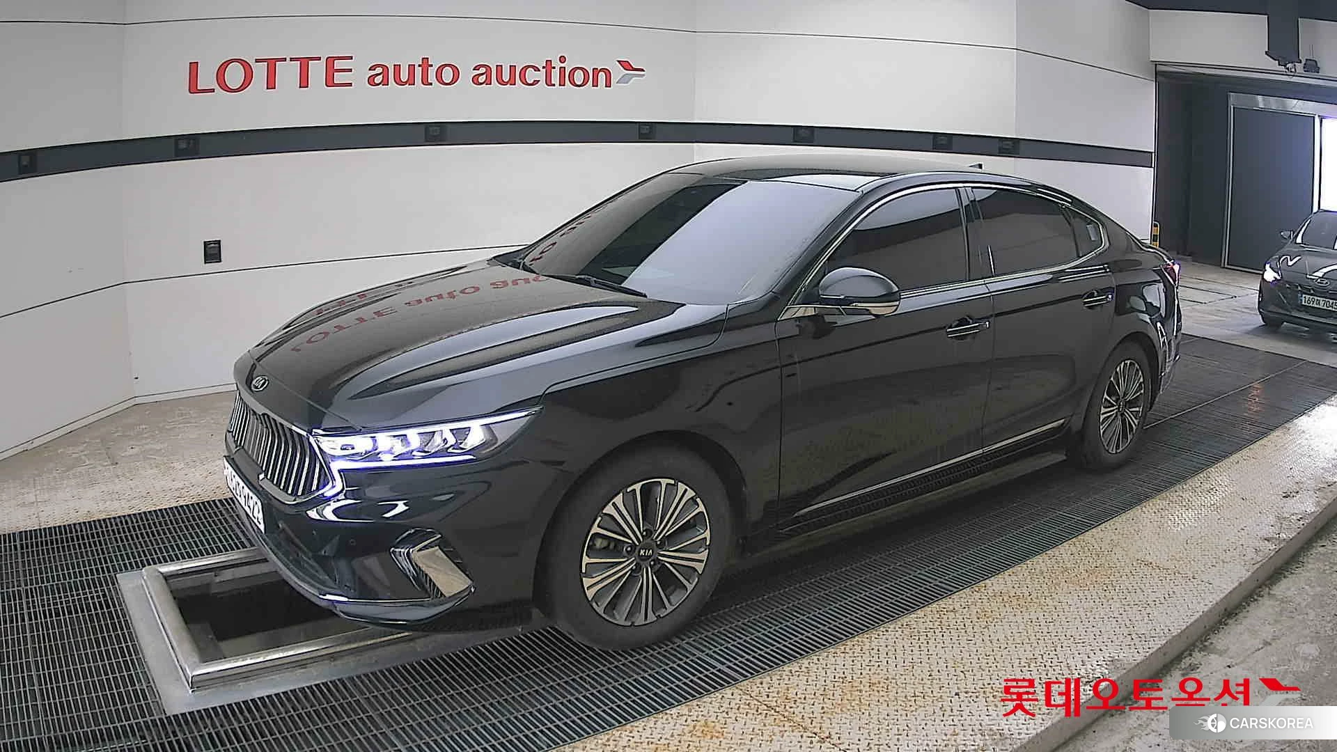 Kia K7 Hybrid 2020 Aurora Black Pearl из Кореи, фото 4