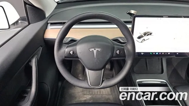 Tesla Model Y 2021 Белый из Кореи, фото 4