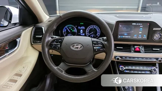 Hyundai Grandeur IG Hybrid 2018 Белый из Кореи, фото 4
