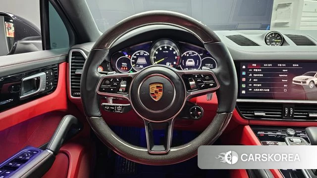 Porsche Cayenne (PO536) 2022 Черный из Кореи, фото 4