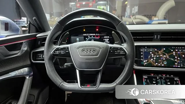 Audi S7 (4K) 2021 Синий из Кореи, фото 4