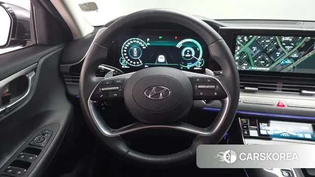 Hyundai The New Grandeur IG Hybrid 2021 Серый из Кореи, фото 4