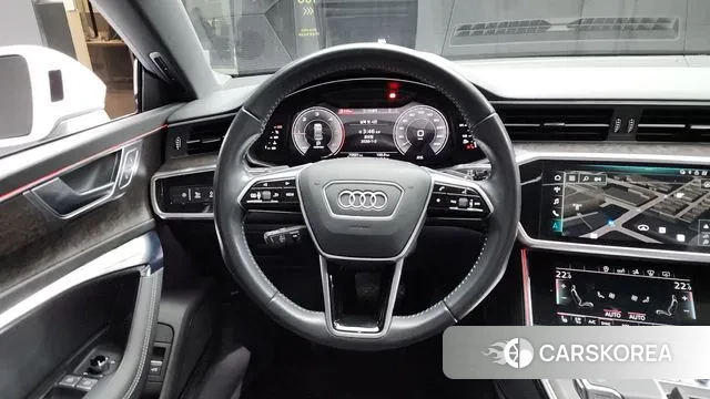 Audi A7 (4K) 2020 Белый из Кореи, фото 4