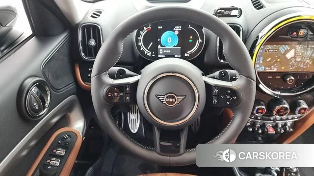 Mini Cooper S Countryman 2023 Небесно-голубой из Кореи, фото 4