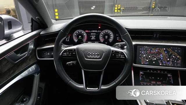 Audi A7 (4K) 2021 Серый из Кореи, фото 4
