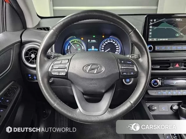 Hyundai The New Kona Hybrid 2021 Красный из Кореи, фото 4