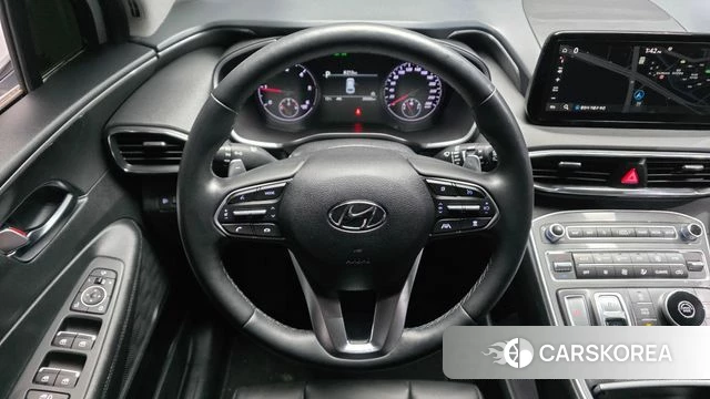 Hyundai The New Santa Fe 2022 Белый из Кореи, фото 4