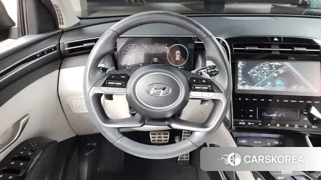 Hyundai Tucson Hybrid (NX4) 2021 Красный из Кореи, фото 4