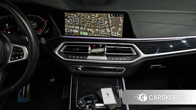 BMW X7 (G07) 2021 Черный из Кореи, фото 4