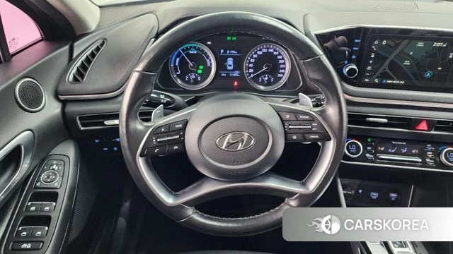 Hyundai Sonata Hybrid (DN8) 2020 Черный из Кореи, фото 4