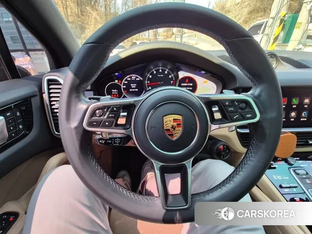 Porsche Cayenne (PO536) 2022 Черный из Кореи, фото 4