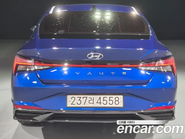 Hyundai Avante (CN7) 2020 Синий из Кореи, фото 4