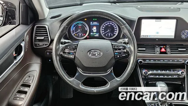 Hyundai Grandeur IG Hybrid 2019 Черный из Кореи, фото 4