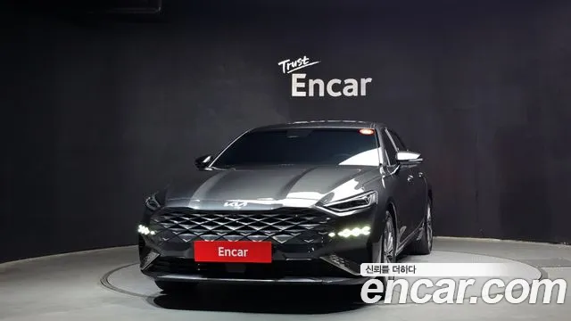 Kia K8 Hybrid 2022 Серый из Кореи, фото 4