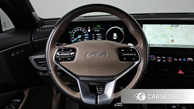 Kia K8 Hybrid 2022 Серый из Кореи, фото 4