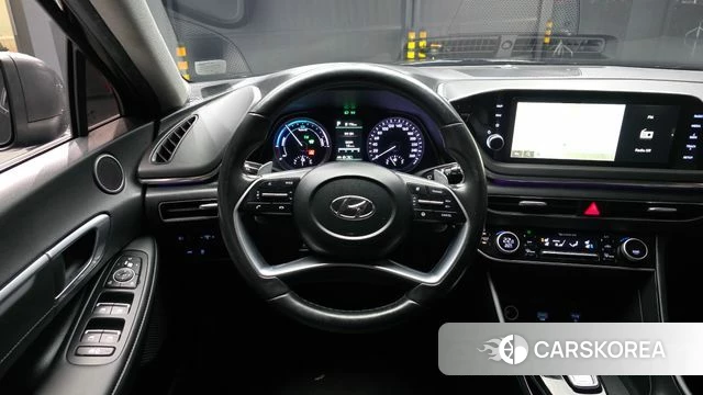 Hyundai Sonata Hybrid (DN8) 2021 Черный из Кореи, фото 4