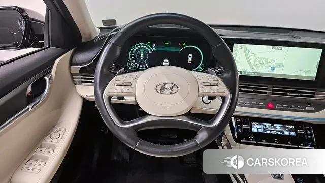 Hyundai The New Grandeur IG Hybrid 2022 Черный из Кореи, фото 4