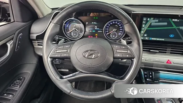 Hyundai The New Grandeur IG Hybrid 2019 Черный из Кореи, фото 4