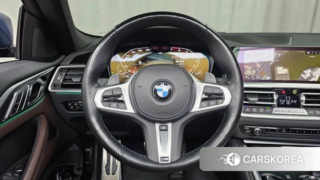 BMW 4 Series (G22) 2022 Синий из Кореи, фото 4