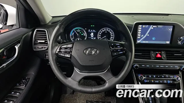 Hyundai Grandeur IG Hybrid 2019 Белый из Кореи, фото 4