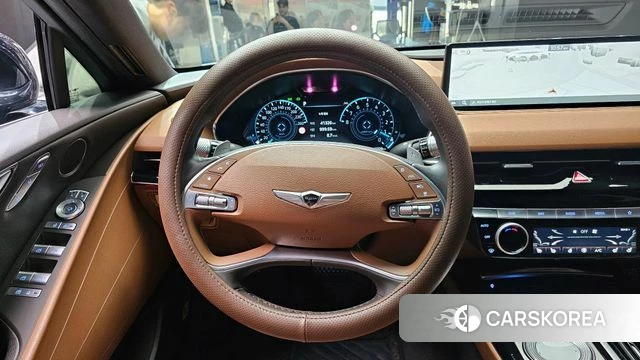 Genesis G80 (RG3) 2022 Черный из Кореи, фото 4