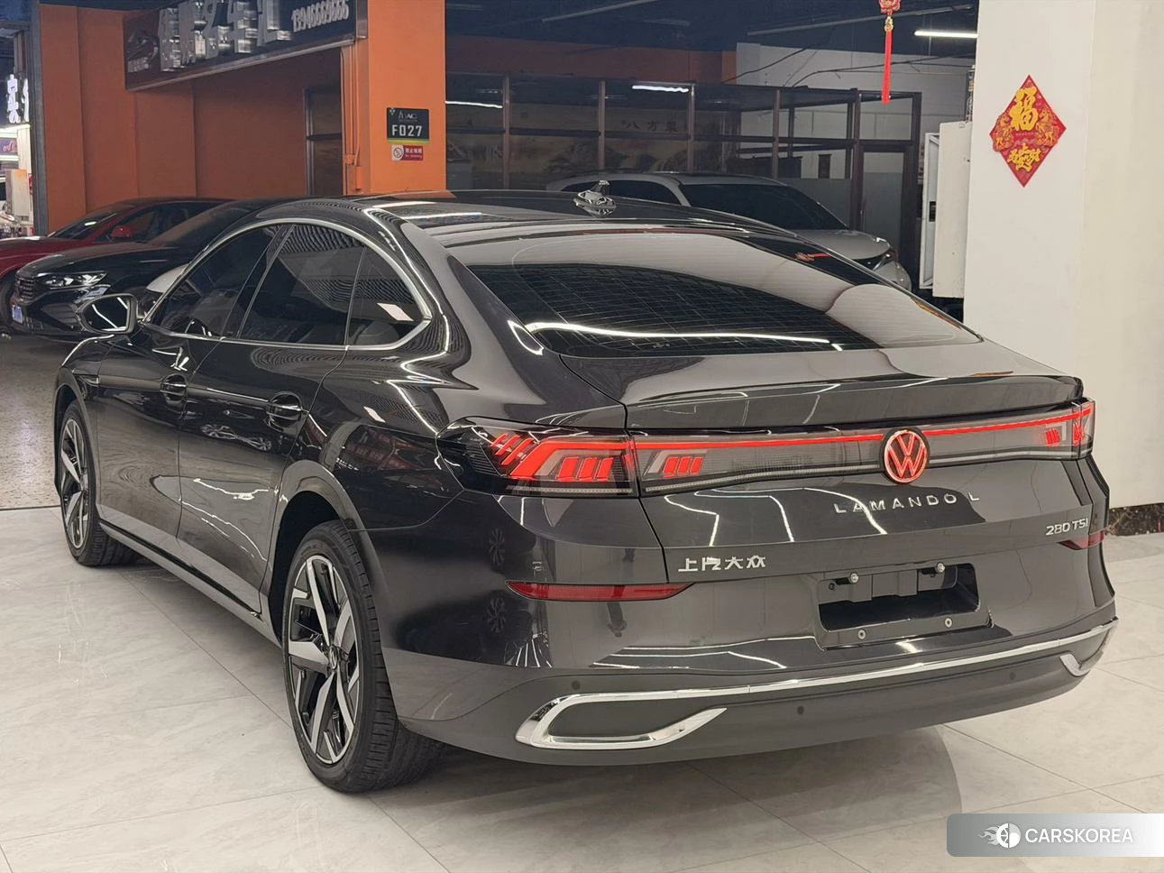 Volkswagen Lamando 2023 Темно-серый из Китая, фото 4